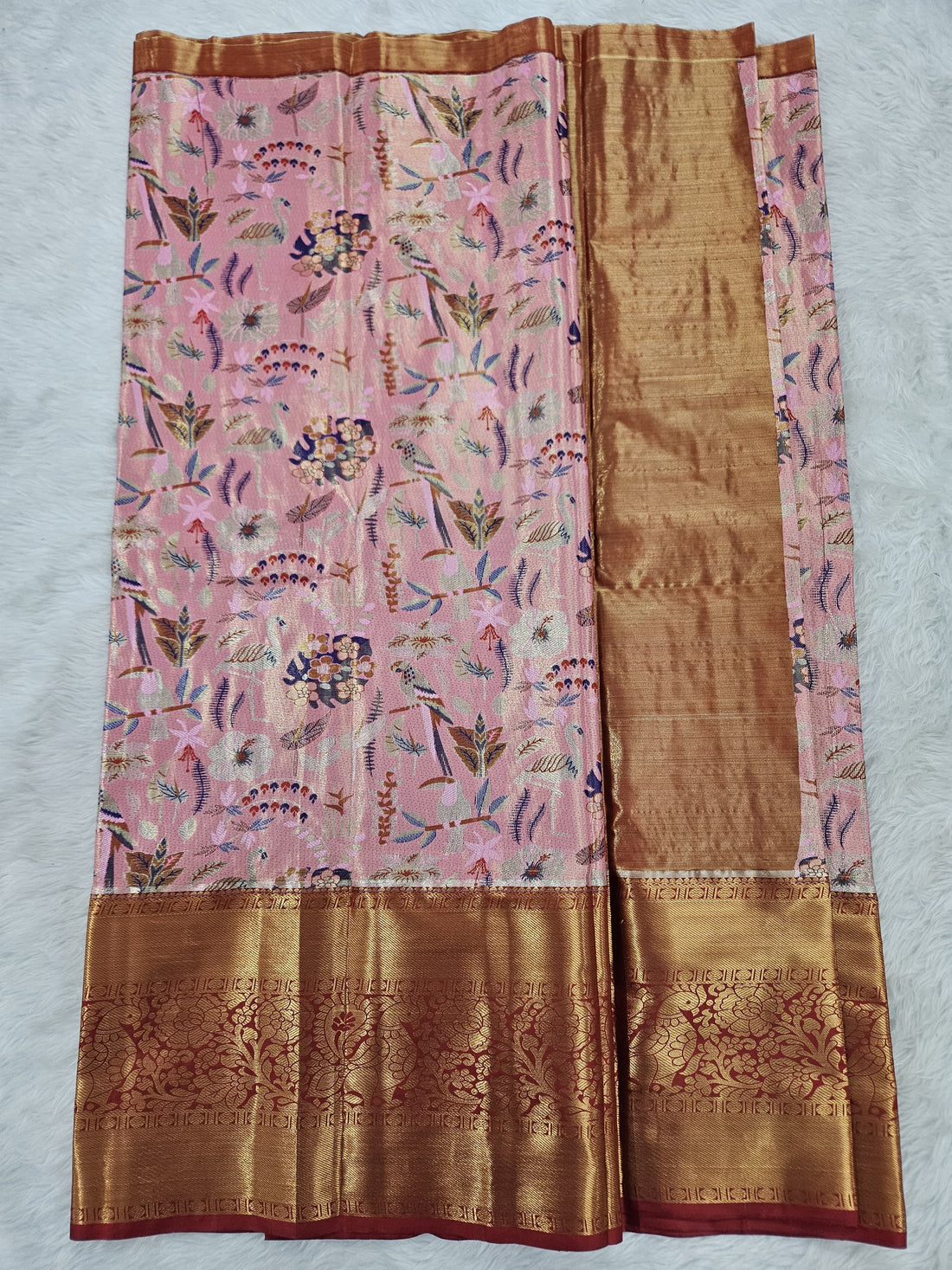 (5–10 Year) Lehenga – Unstitched (Blouse + Material)