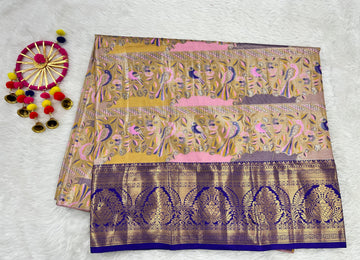 (5–10 Year) Lehenga – Unstitched (Blouse + Material)