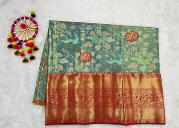 (5–10 Year) Lehenga – Unstitched (Blouse + Material)